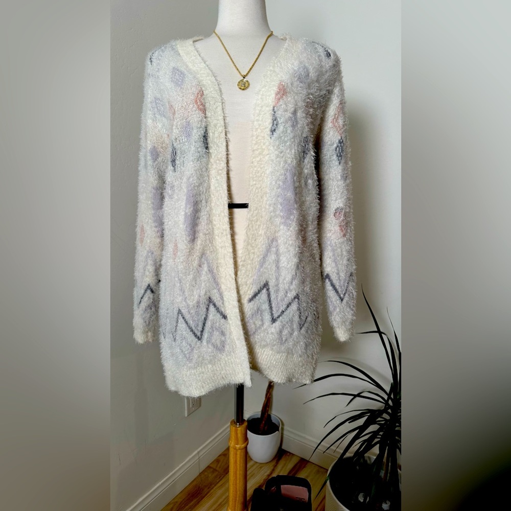 cozy winter cardigan sweater size xl